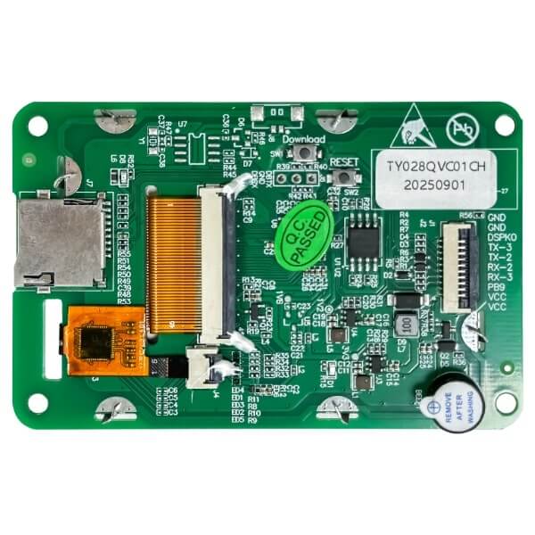 TDO TY028QVC01CH HMI TFT LCD 2.8" 240x320 CTP 5V