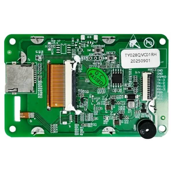 TDO TY028QVC01RH HMI TFT LCD 2.8" 240x320 RTP 5V