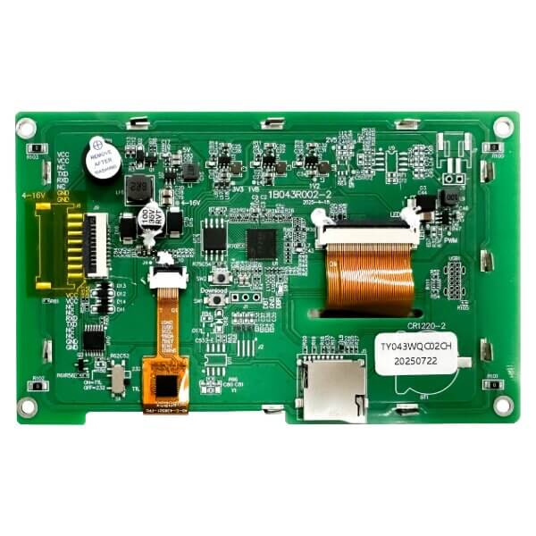 TDO TY043WQC02NH HMI TFT LCD 4.3" 480x272 W/O TOUCH 5V