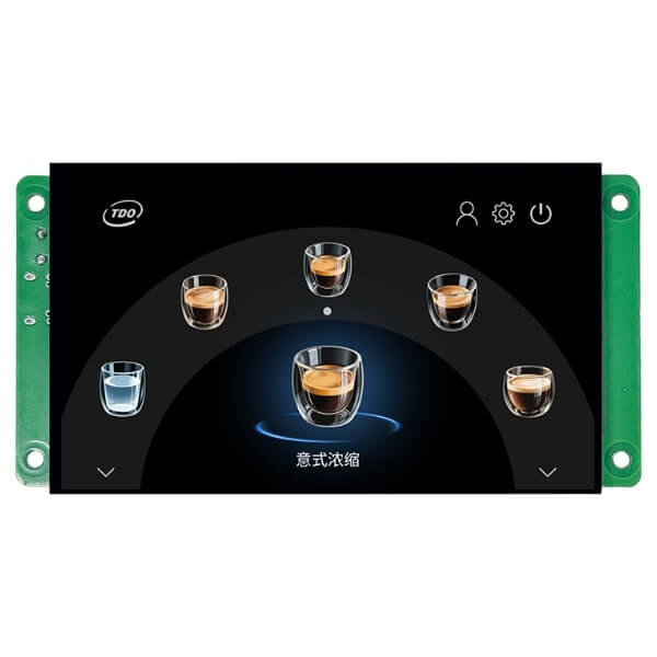 HMI TFT LCD 4.3" 480x800 CTP 5-16V