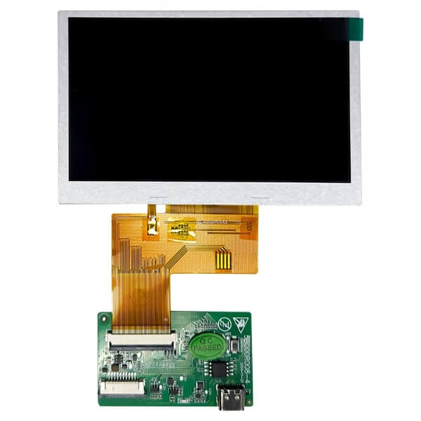 HMI TFT LCD 4.3" 800x480 RTP 5V