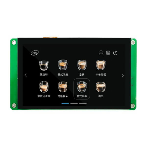 HMI TFT LCD 5" 800x480 CTP IPS