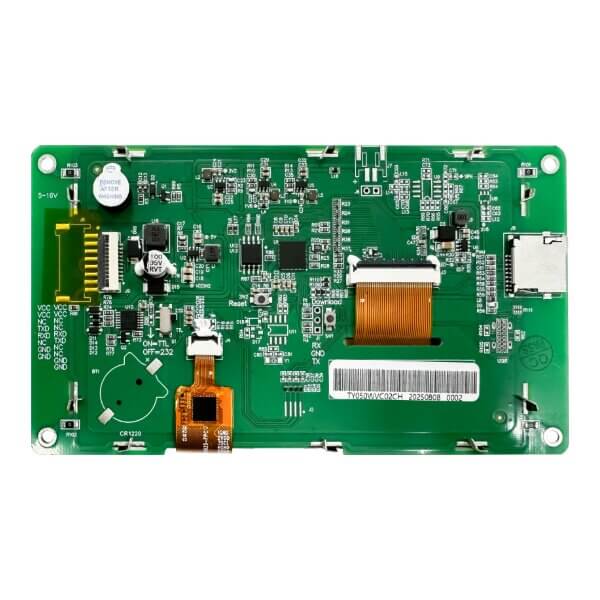 TDO TY050WVC02CH HMI TFT LCD 5" 800x480 CTP IPS
