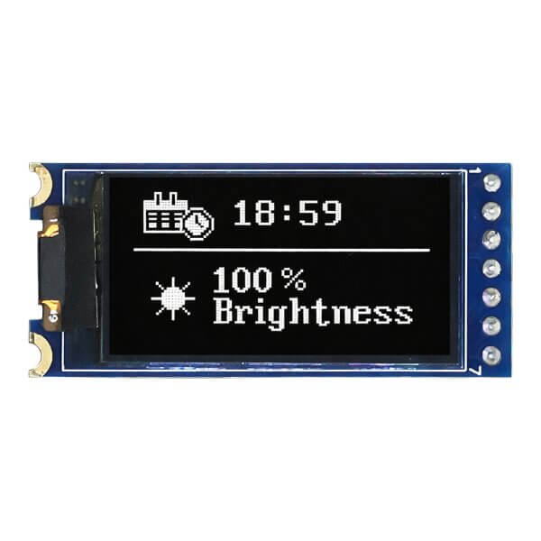 OLED COG 128x64 WHITE 1.3