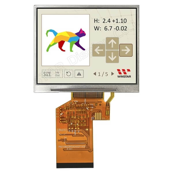 WINSTAR WF35XTWACDNN0# TFT LCD MOD. 3.5" 320*240 420cd