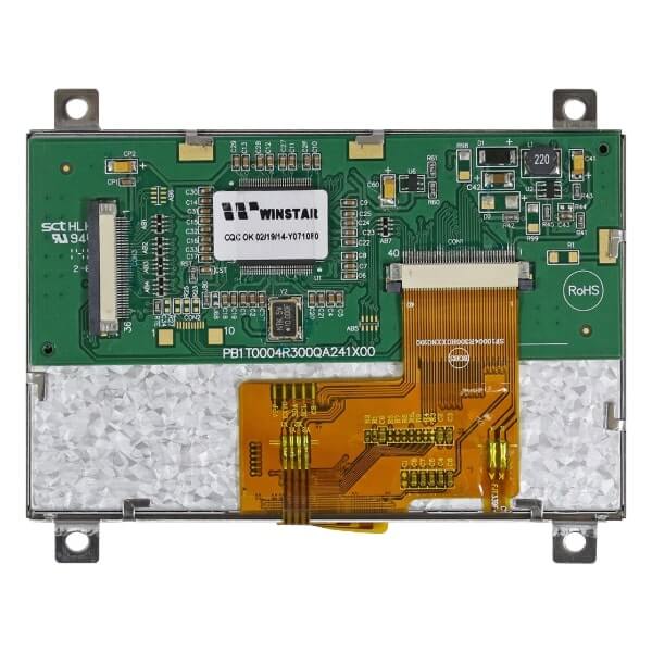 WINSTAR WF43QTIBEDBTD# TFT PANEL 4.3" 480x272 350cd RESISTIVE TOUCH