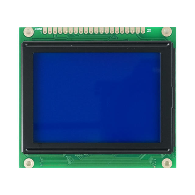 LCD GRAPHIC 128X64 STN NEGATIVE BLUE 5V - WG12864D-TMI-VZ#