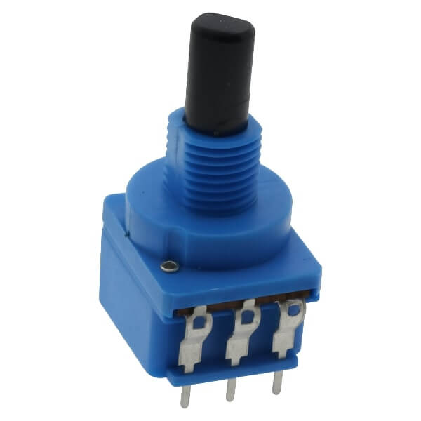 POT 500K 1 TURN WIREWOUND LINEAR ±10% - WH116AK-1-500K