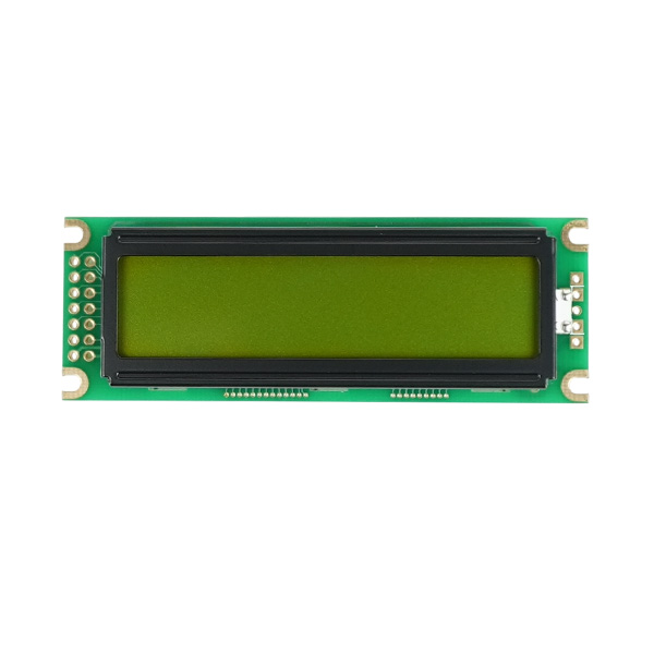 LCD CHARACTER 16X2 STN POSITIVE YELLOW GREEN 5V - WH1602D-YYK-CTK#