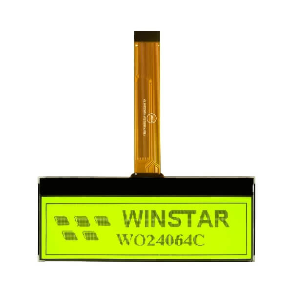 WINSTAR WO24064C-YFH# LCD COG 240X64 FSTN YELLOW GREEN 3.3V