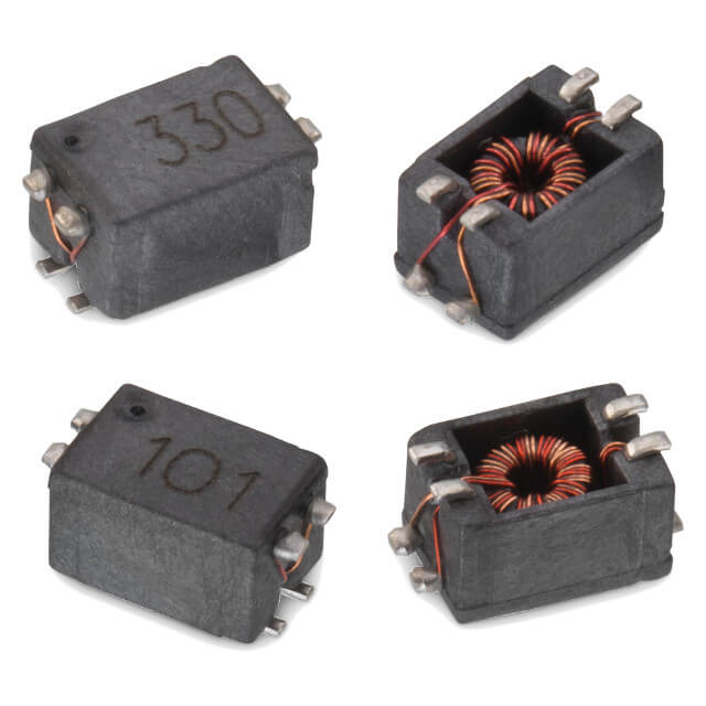 WÜRTH 744242101 COMMON MODE CHOKE 100UH 300MA 2LN 4 KOHM SMD