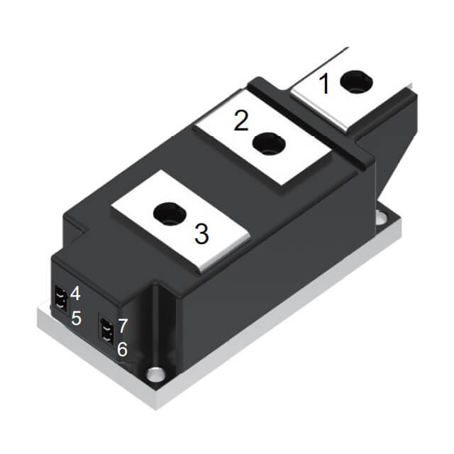 THYRISTOR MOD.DUAL 600A 1600V