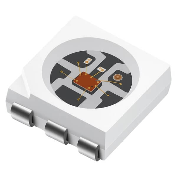 XINGLIGHT XL-5050RGBC-WS2812B-S LED SMD 5050 RGB 625NM 525NM 470NM
