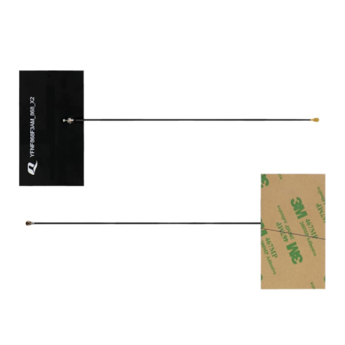 QUECTEL YFNF868F3AM RF ANTENNA ISM, LPWA Flat Patch I-PEX MHF1